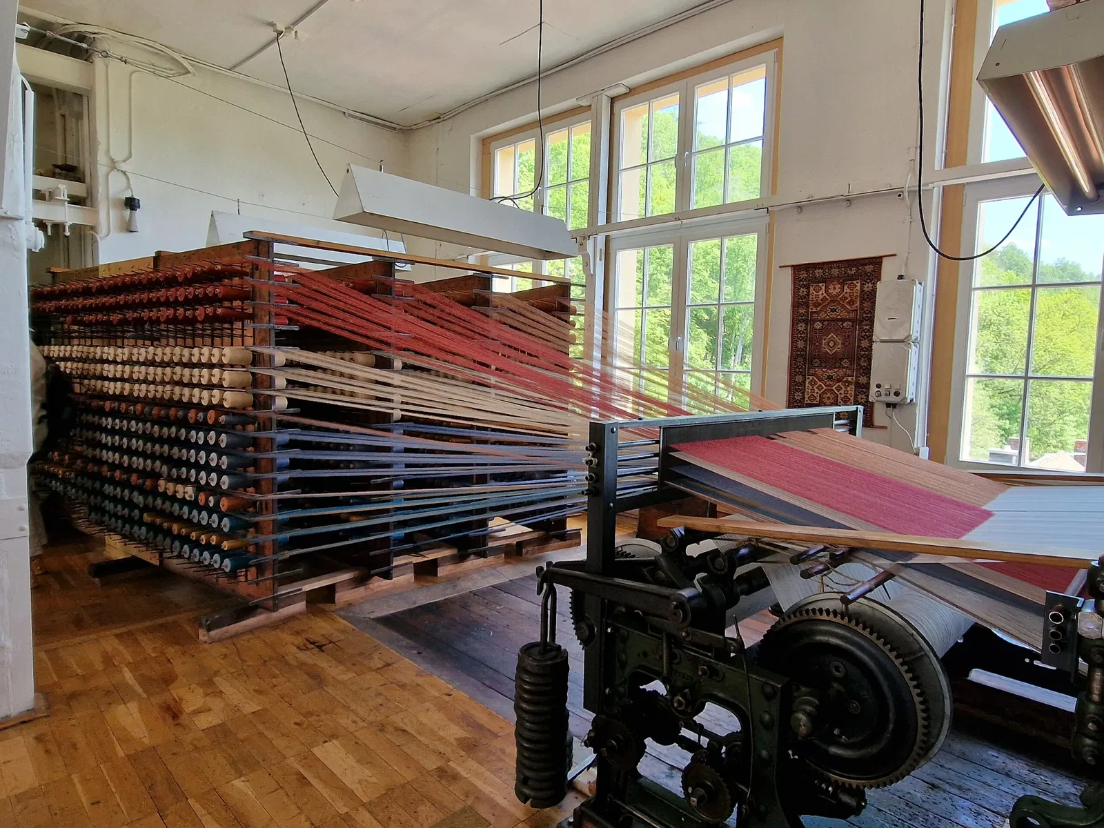 Historische Schauweberei