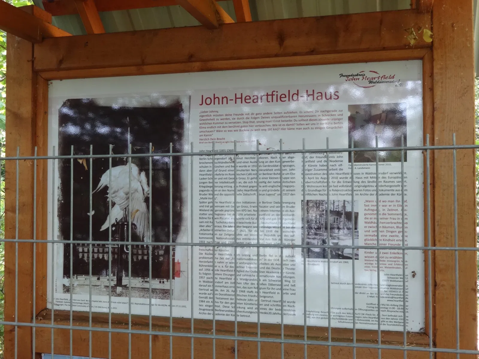 John-Heartfield-Haus Waldsieversdorf