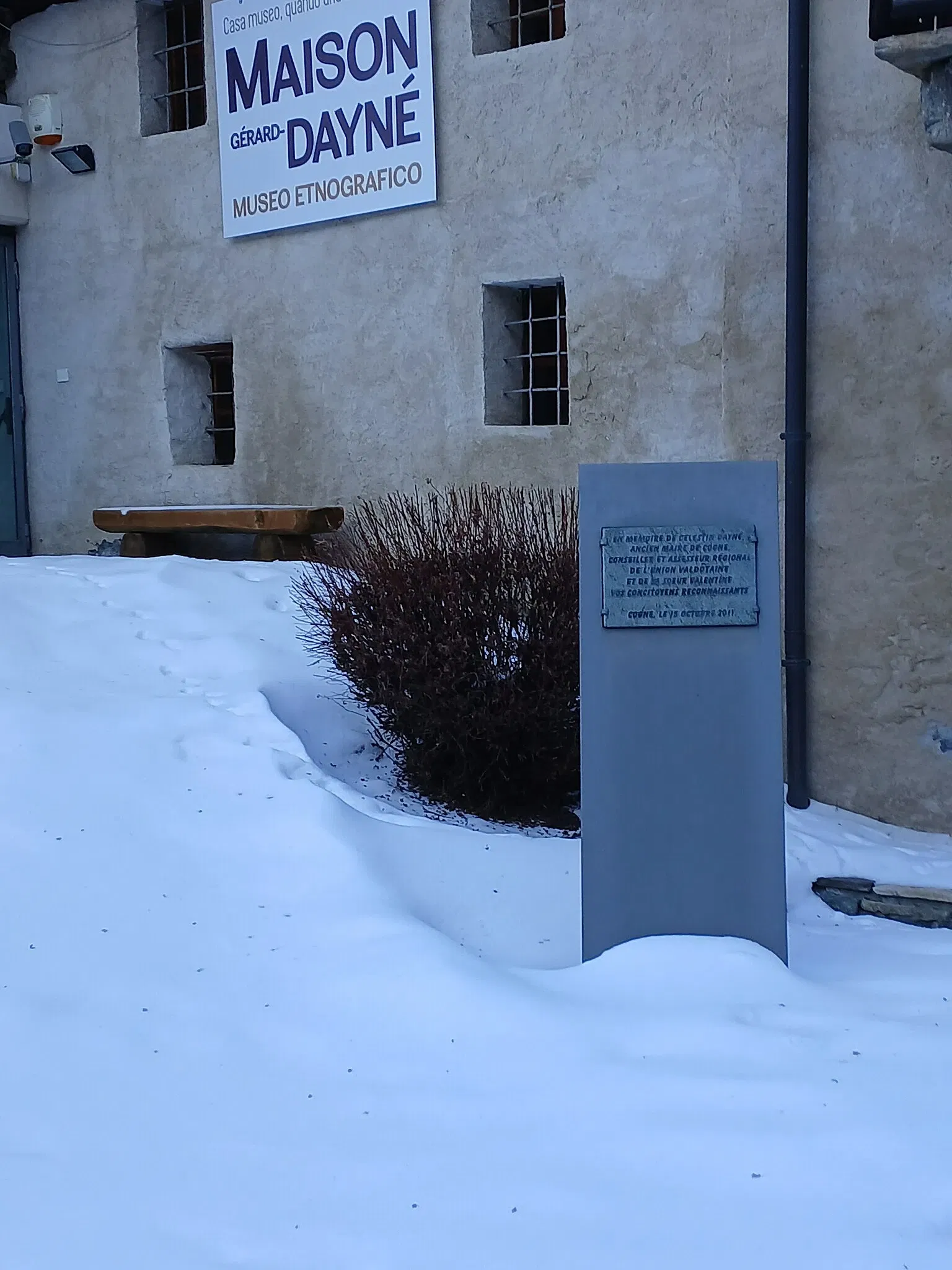 Maison de Cogne Gérard Dayné