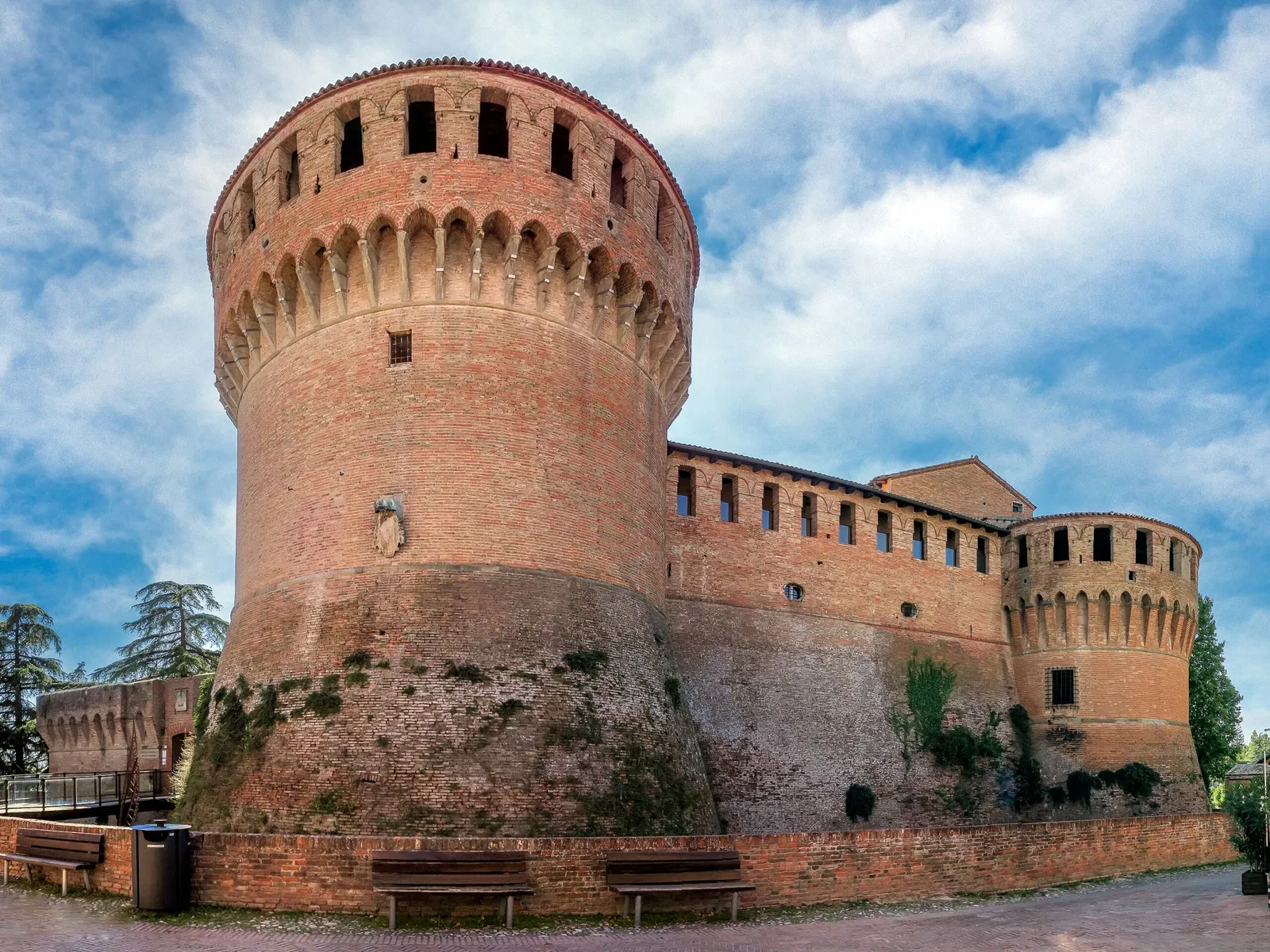 Sforza Castle in Dozza