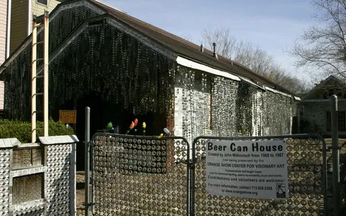 Beer Can House
