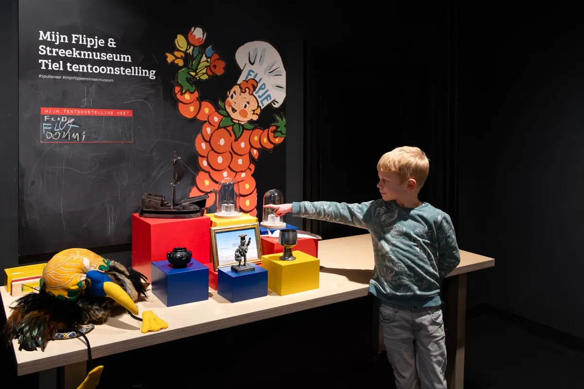 Flipje en Streekmuseum Tiel