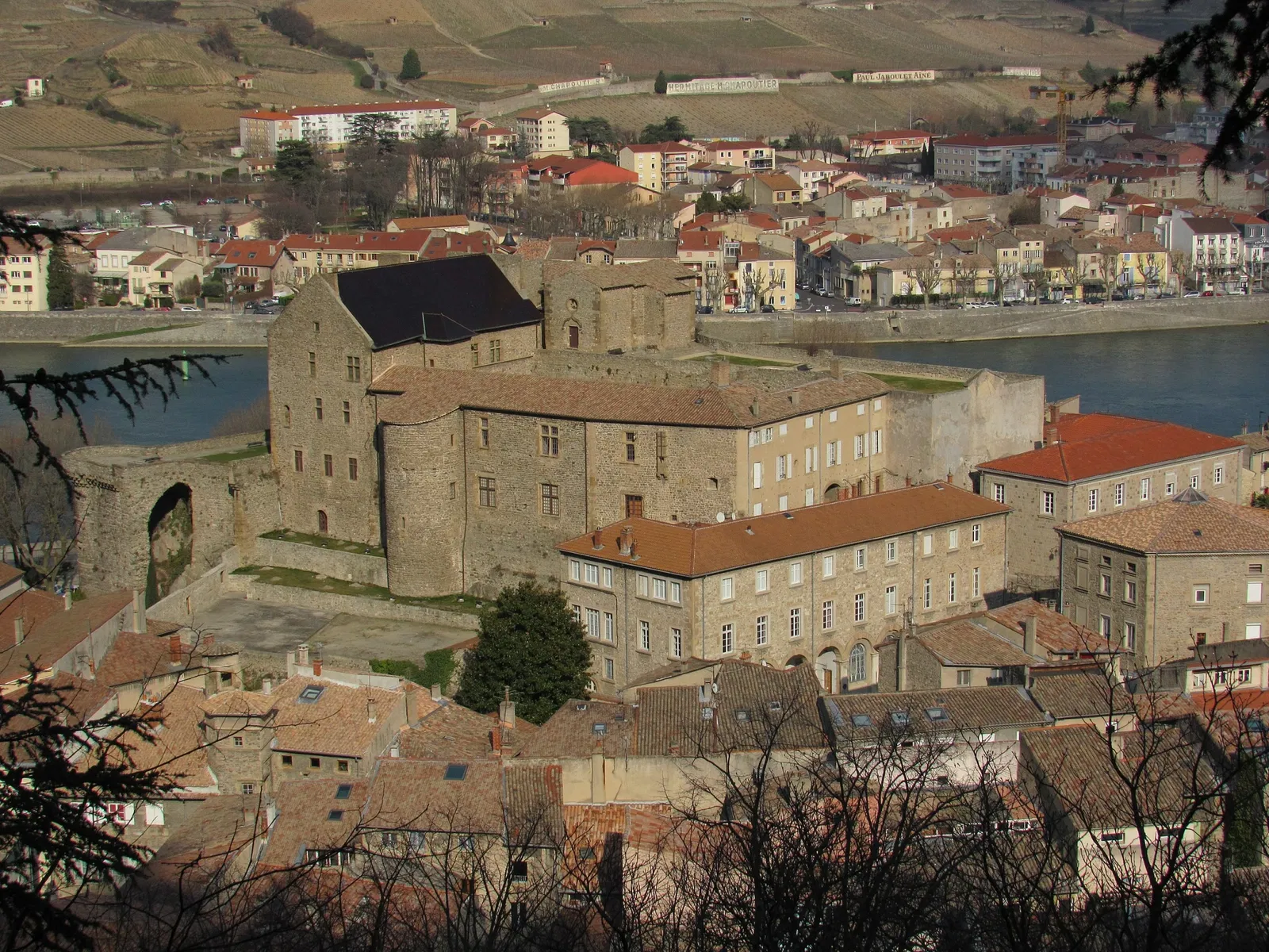 Castle of Tournon sur Rhône