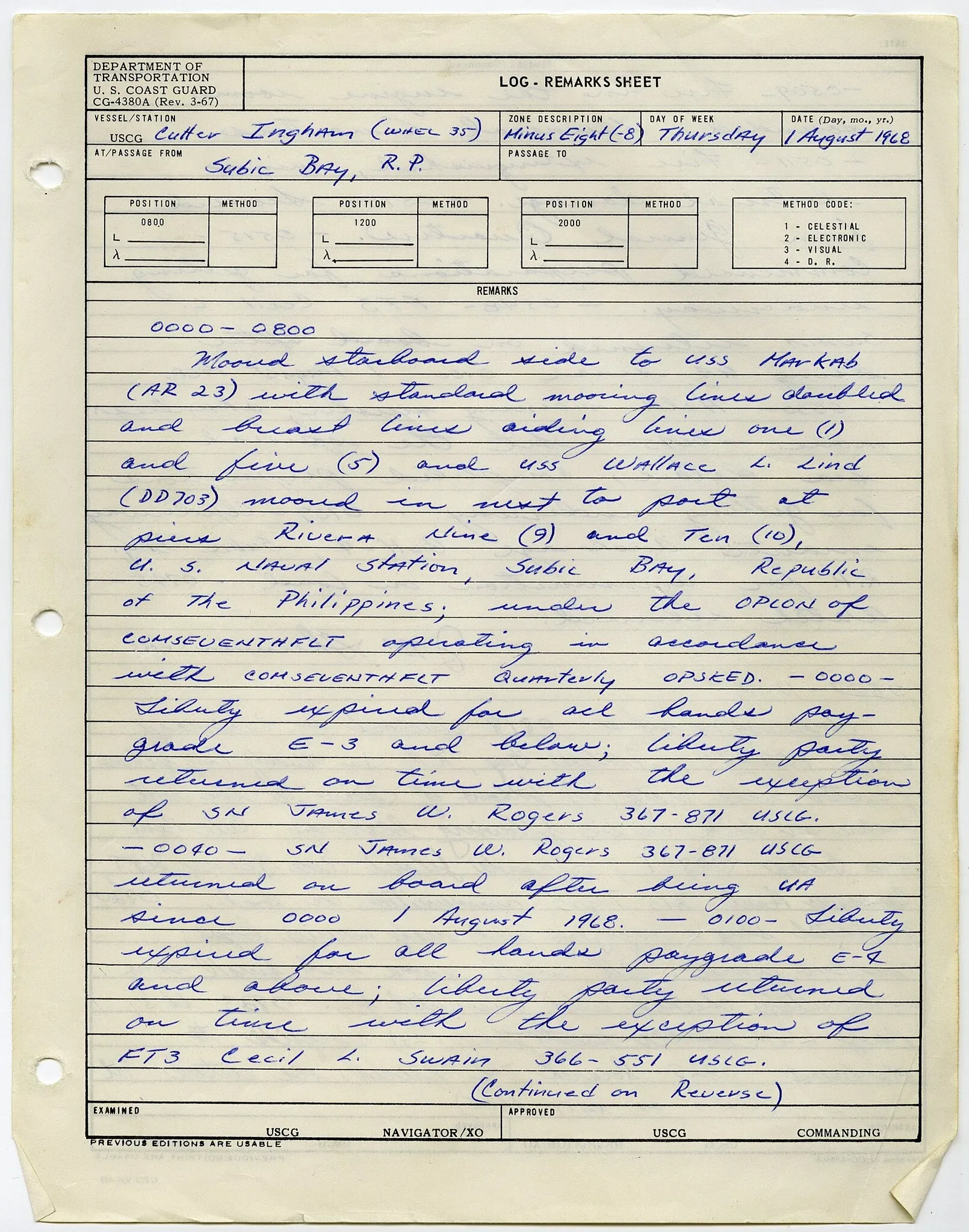 USCGC  Ingham  (WHEC-35)