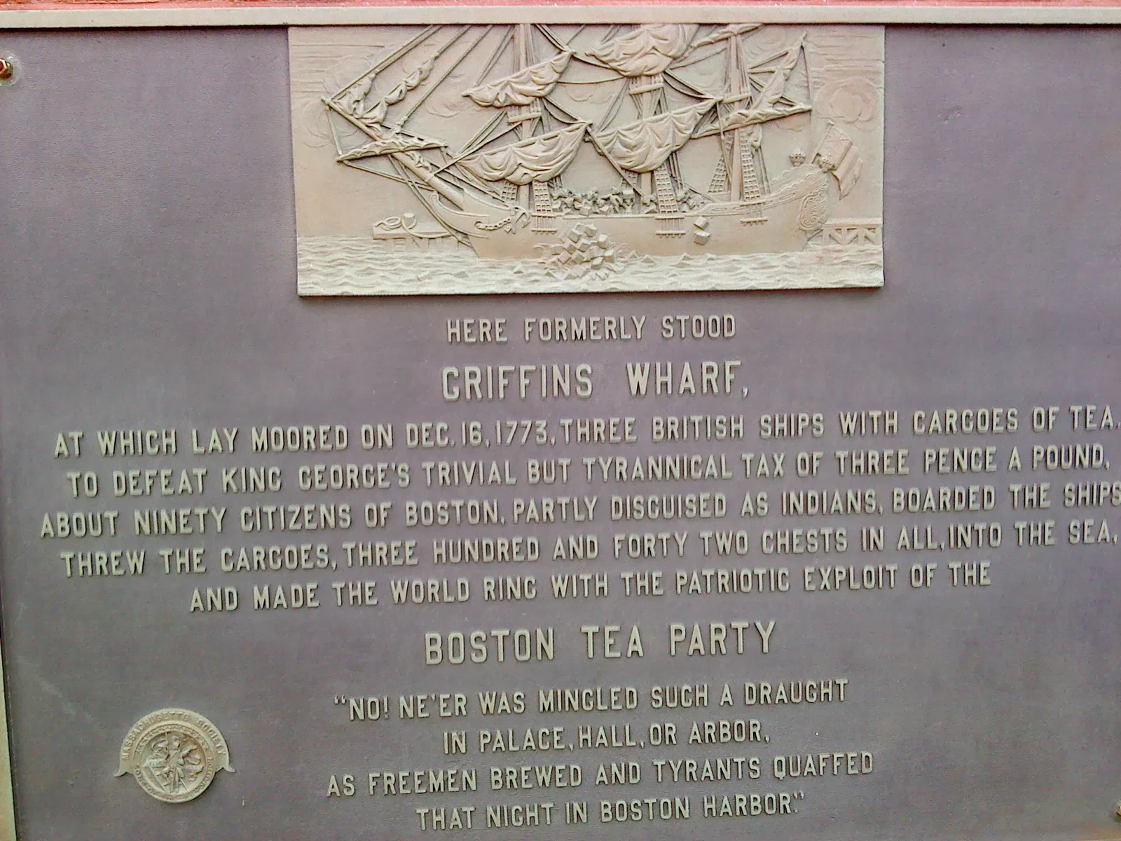 Boston Tea Party - Ships and Museum