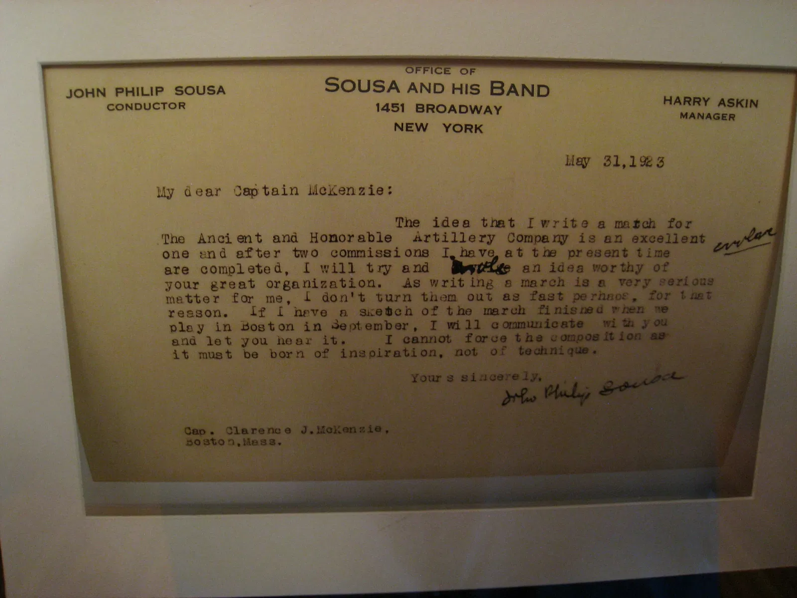 Antigua y Honorable Compañía de Artillería de Massachusetts