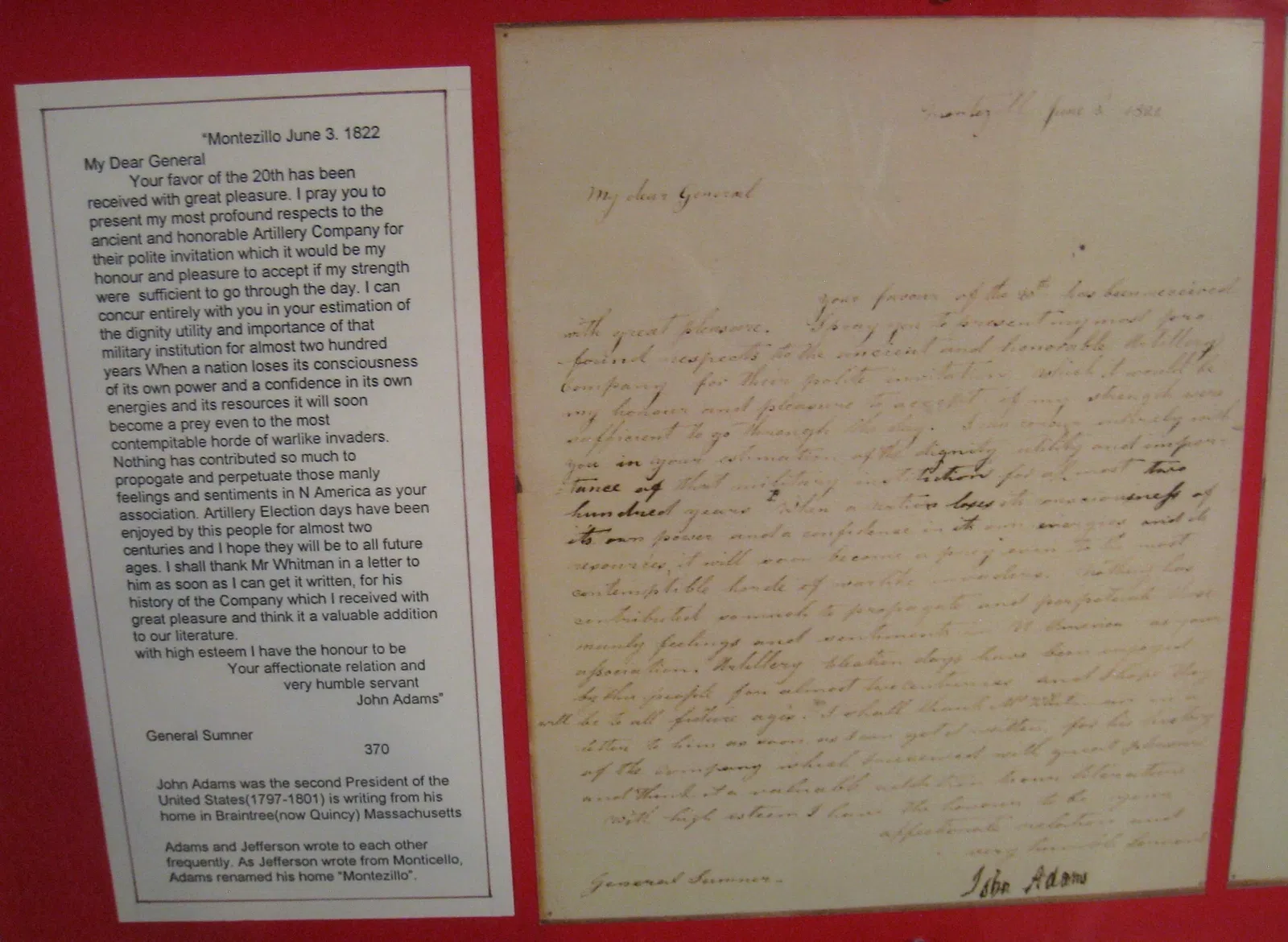 Antigua y Honorable Compañía de Artillería de Massachusetts