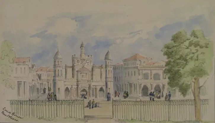 Casa Curial de Nueva Orleans