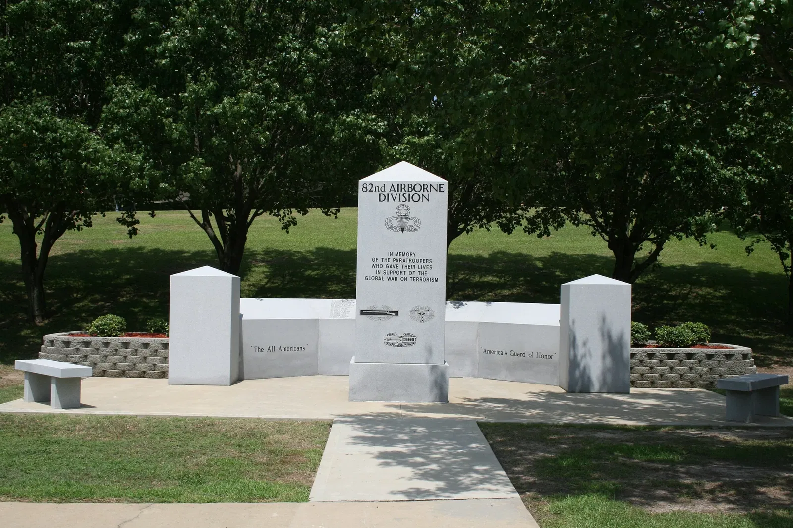 82nd Airborne Division War Memorial