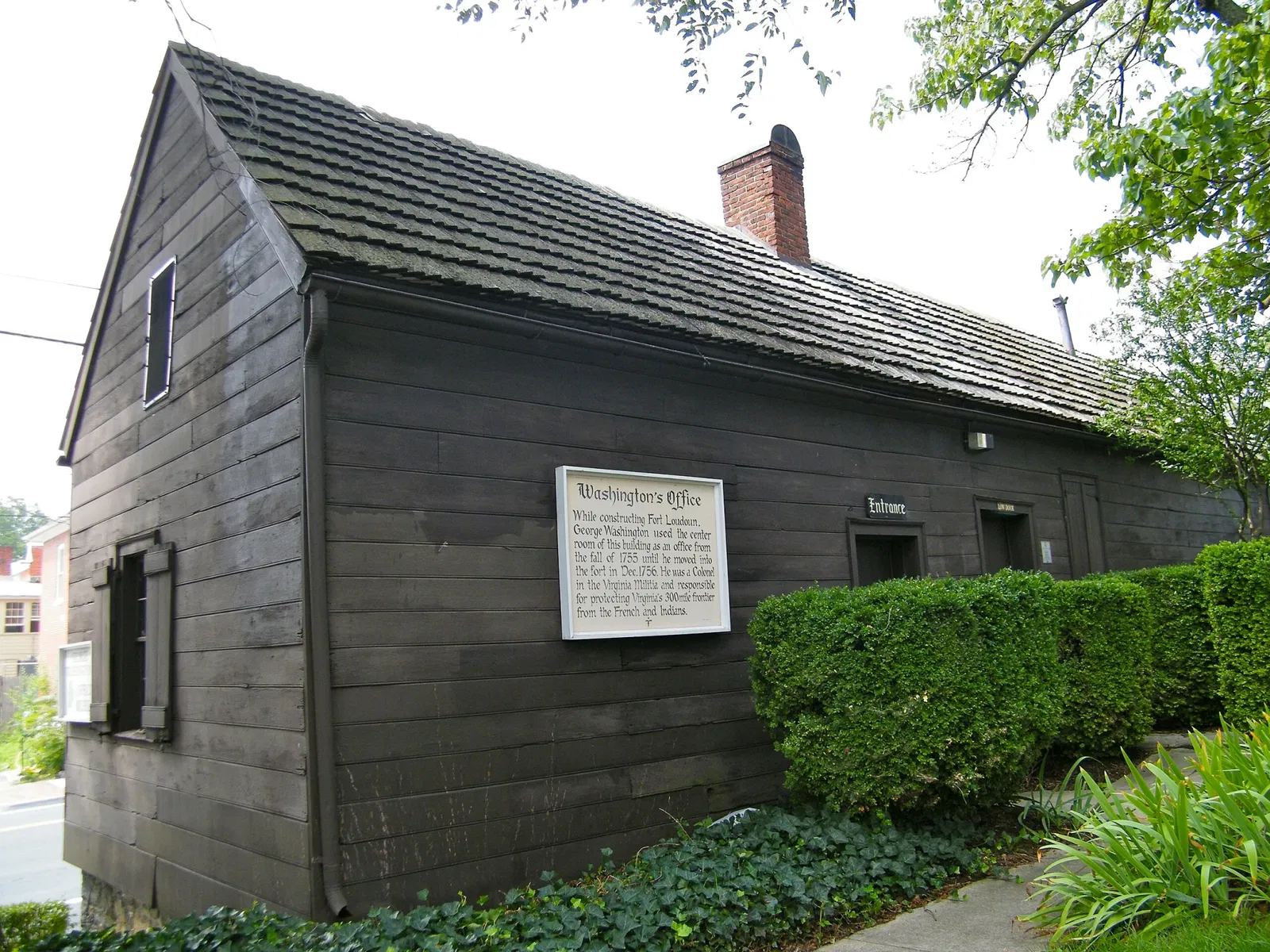 George Washington's Office Museum