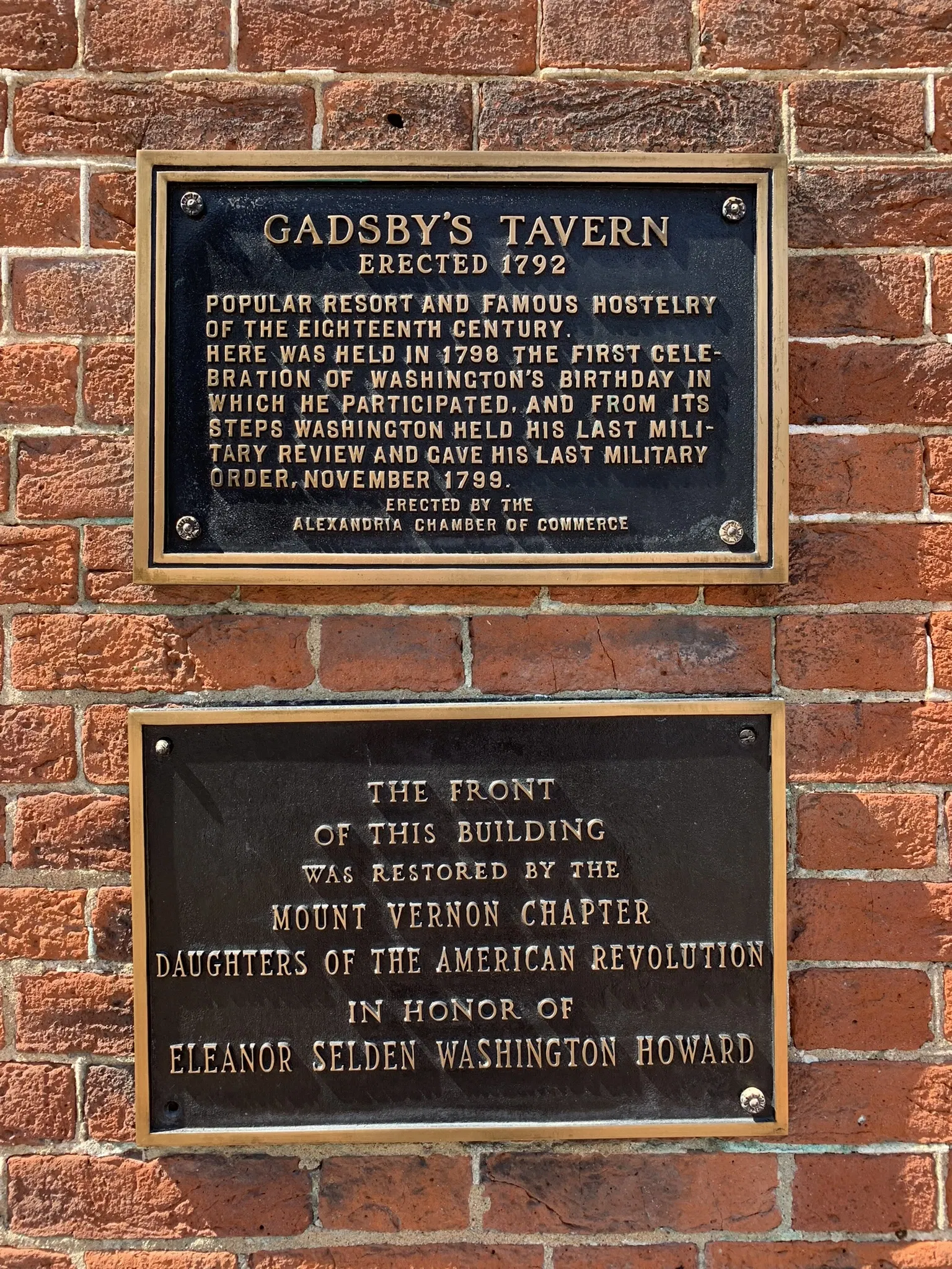 Gadsby's Tavern Museum