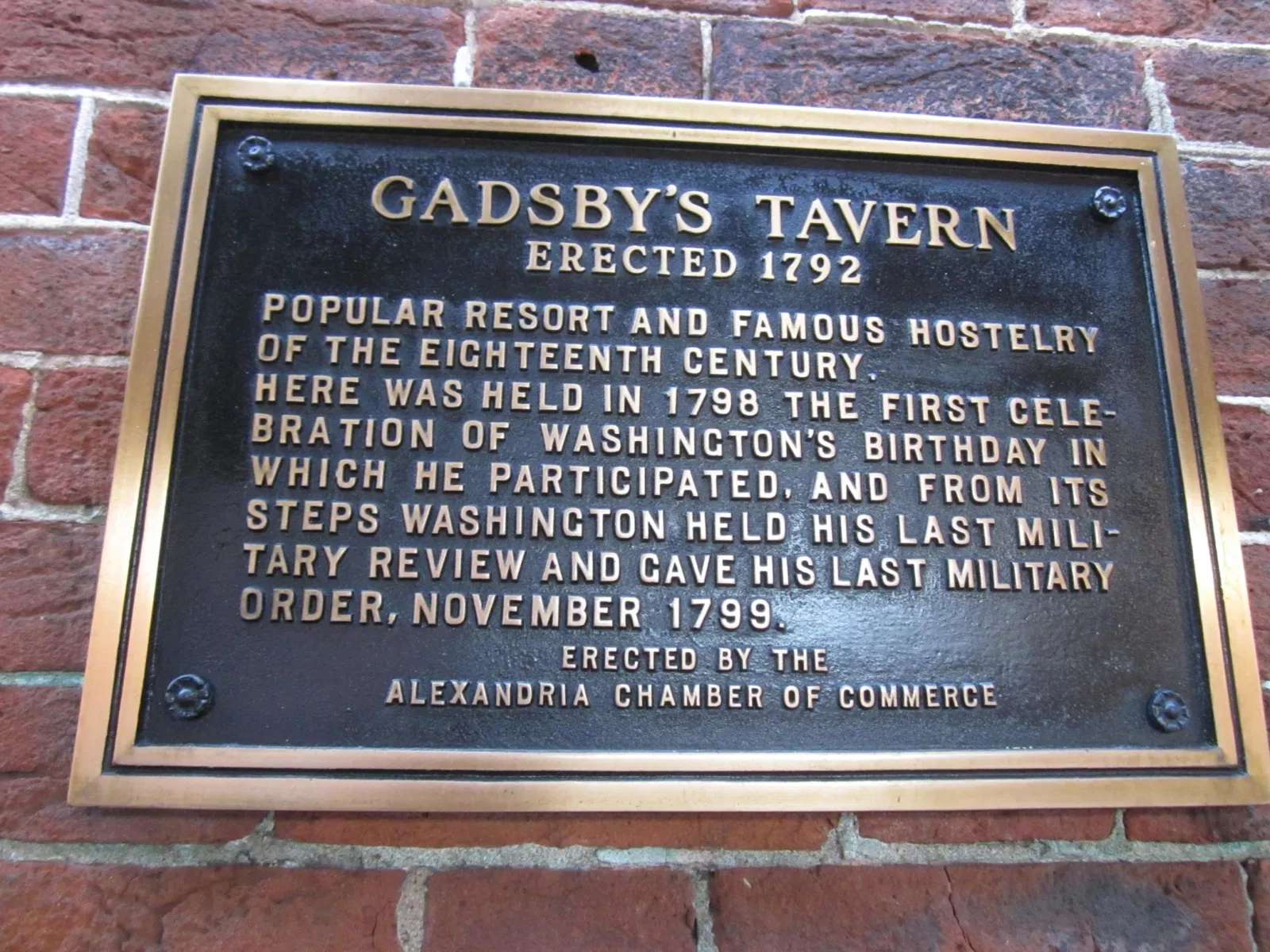 Gadsby's Tavern Museum