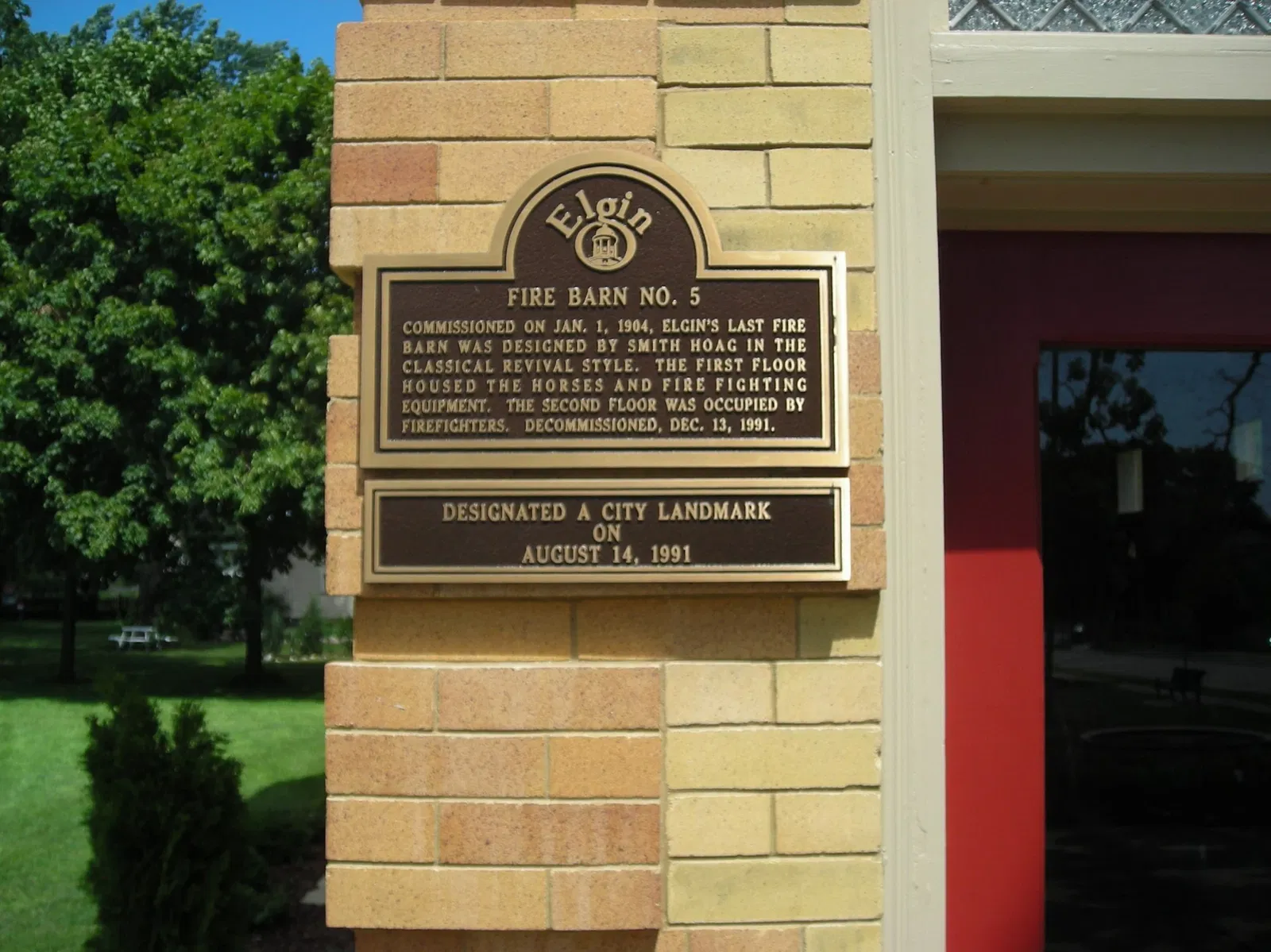 Elgin Fire Barn Number 5 Museum