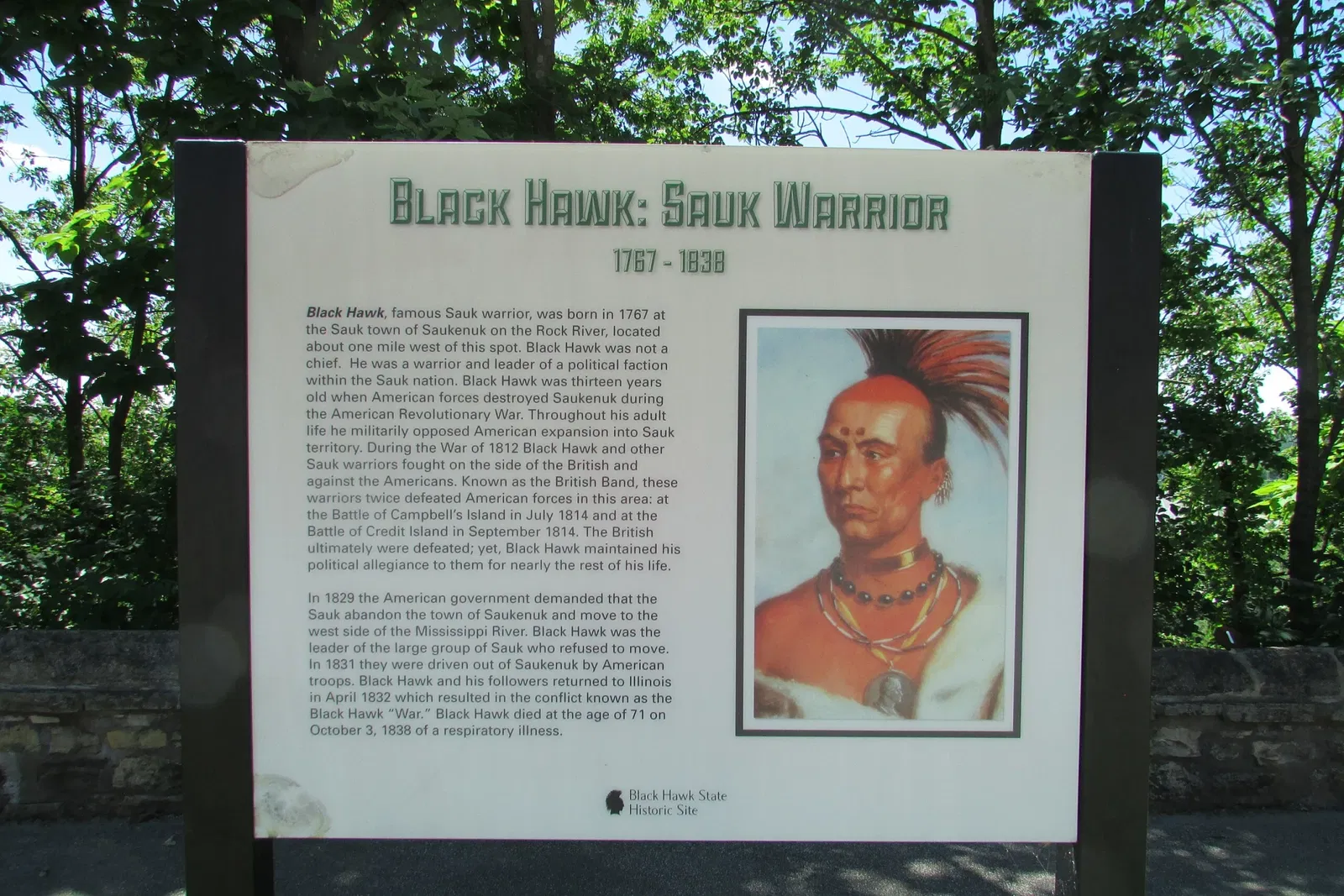Black Hawk State Historic Site