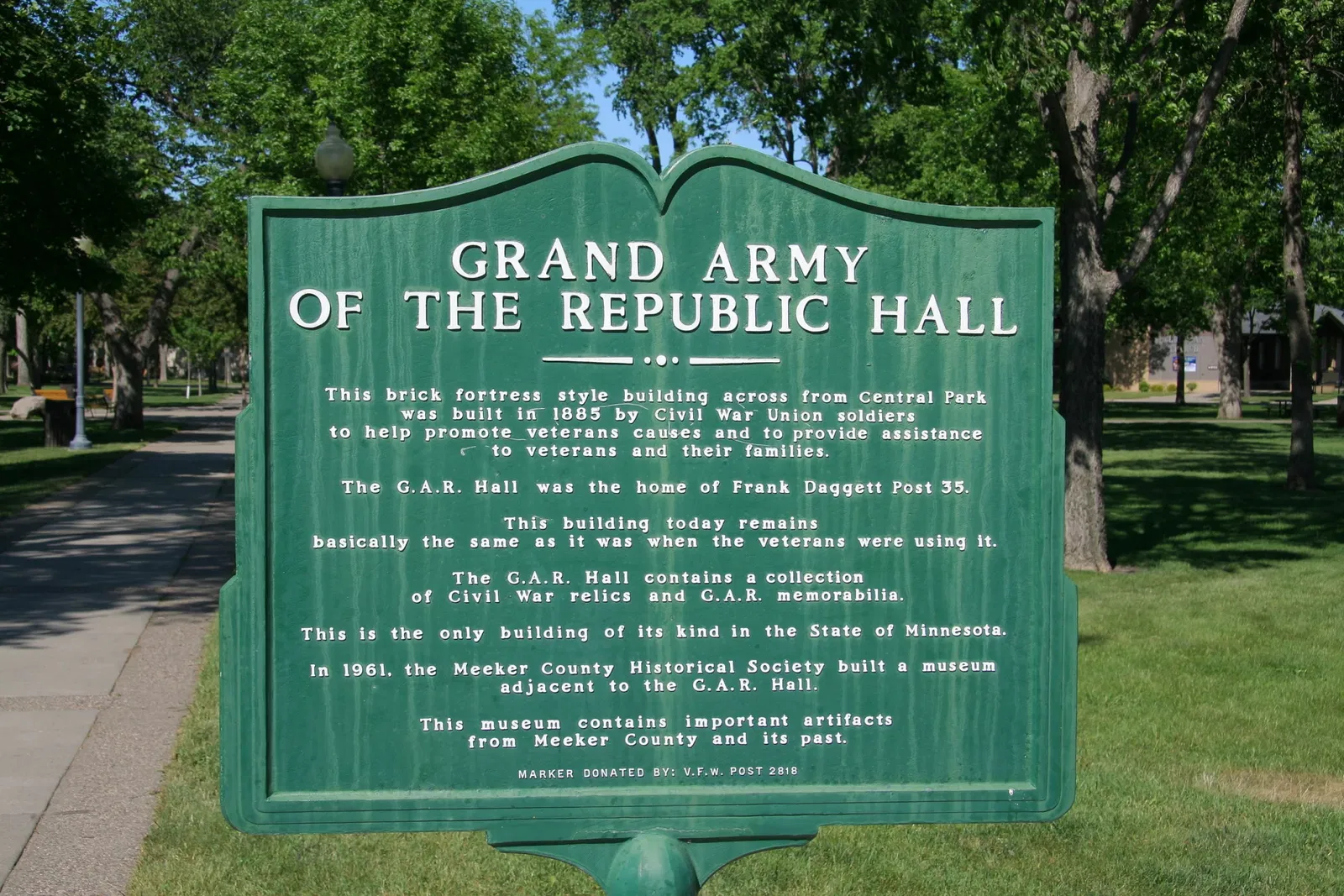 Meeker County Historical Society Museum and G.A.R. Hall