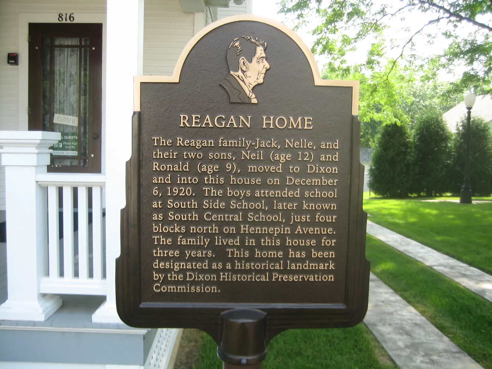 Ronald Reagan Boyhood Home