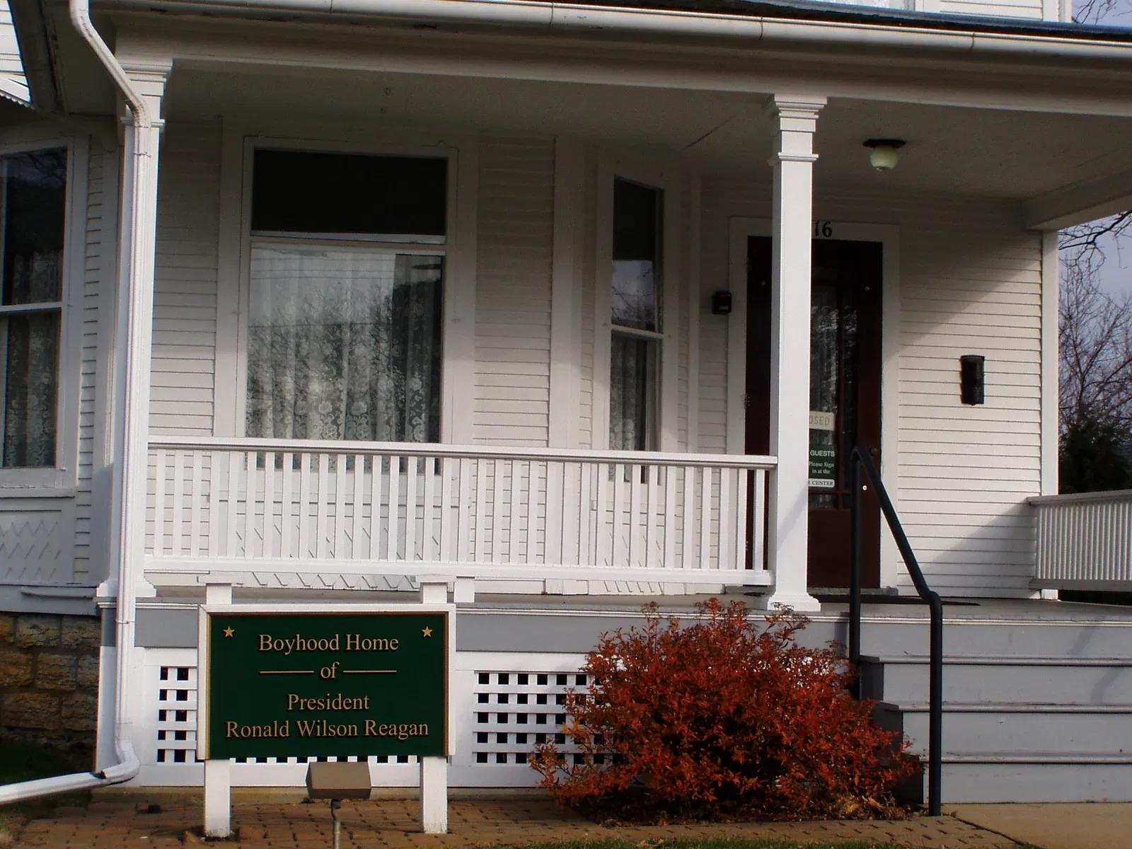 Ronald Reagan Boyhood Home
