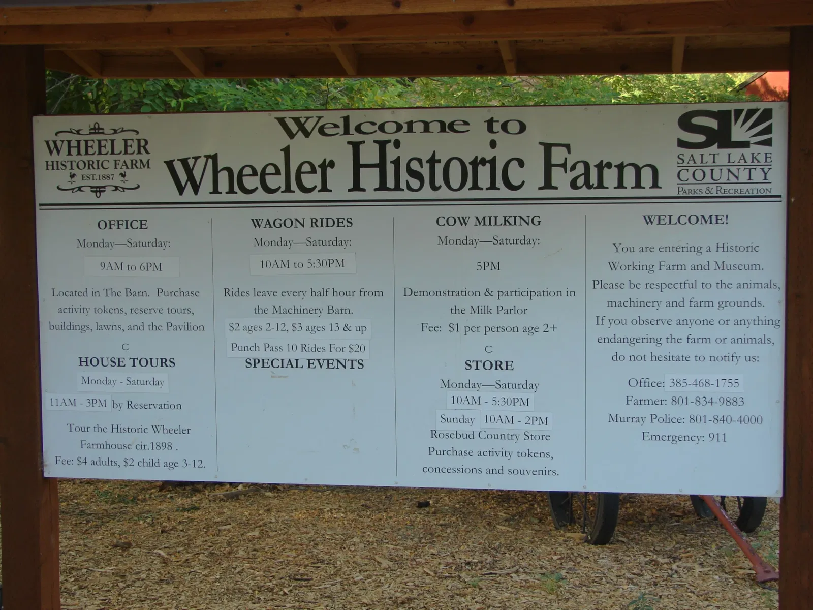 Wheeler Historic Farm - SLCo
