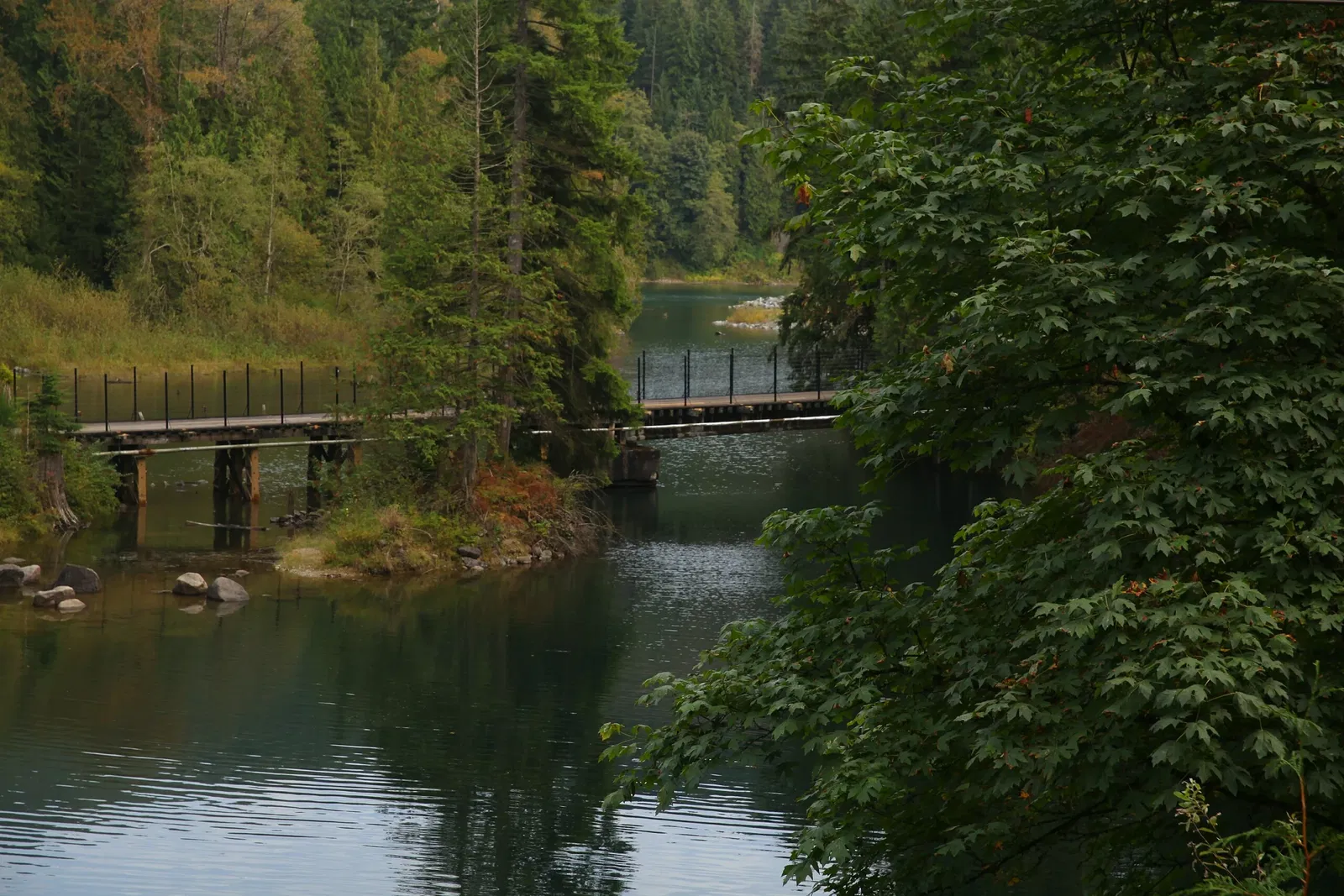 Powerhouse At Stave Falls Visitor Centre