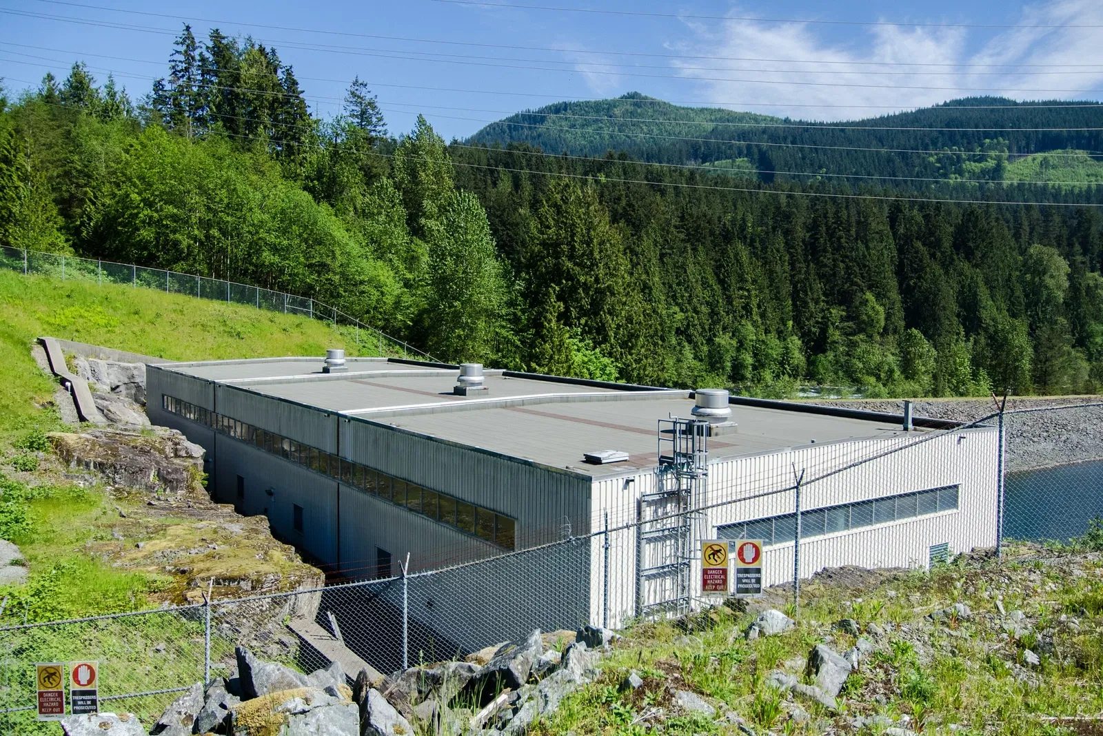 Powerhouse At Stave Falls Visitor Centre