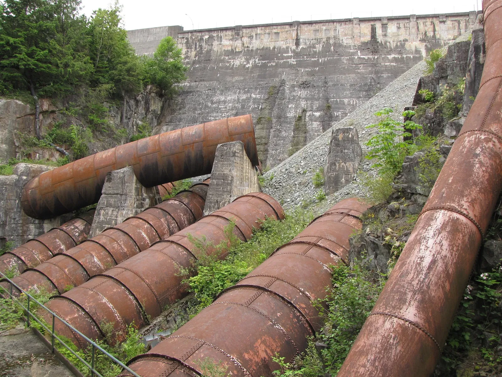 Powerhouse At Stave Falls Visitor Centre
