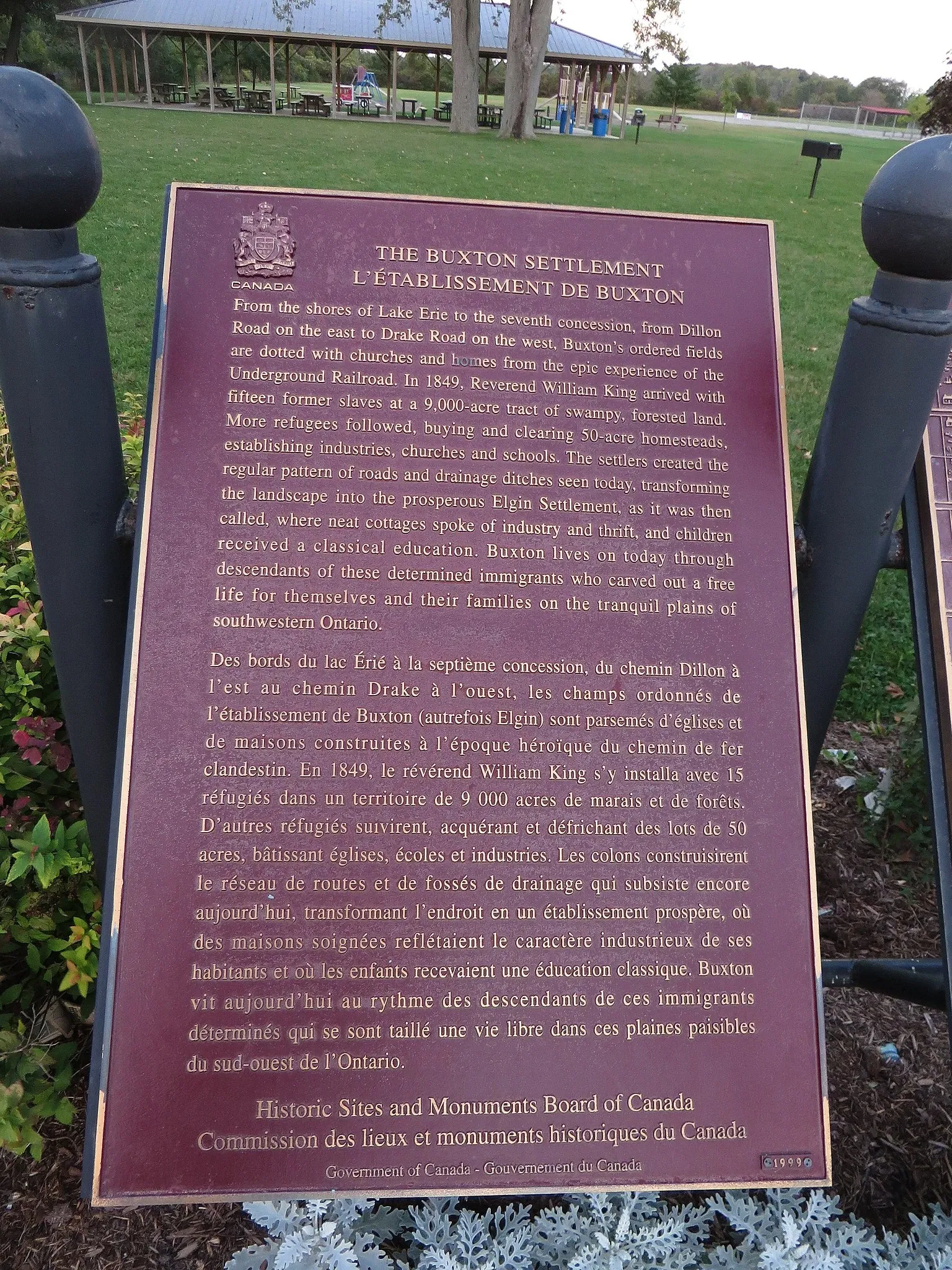 Buxton National Historic Site & Museum