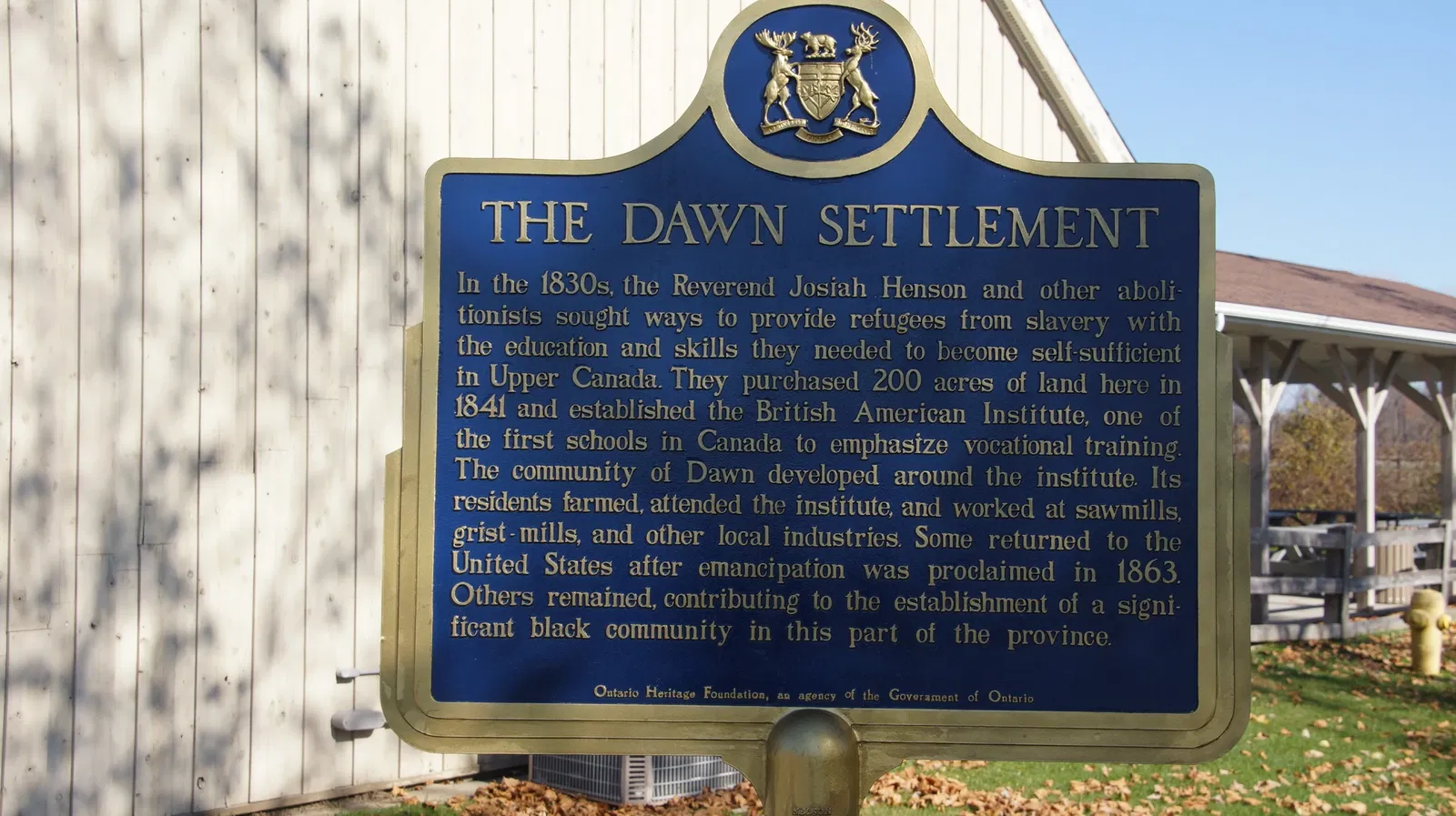 Josiah Henson Museum of African-Canadian History