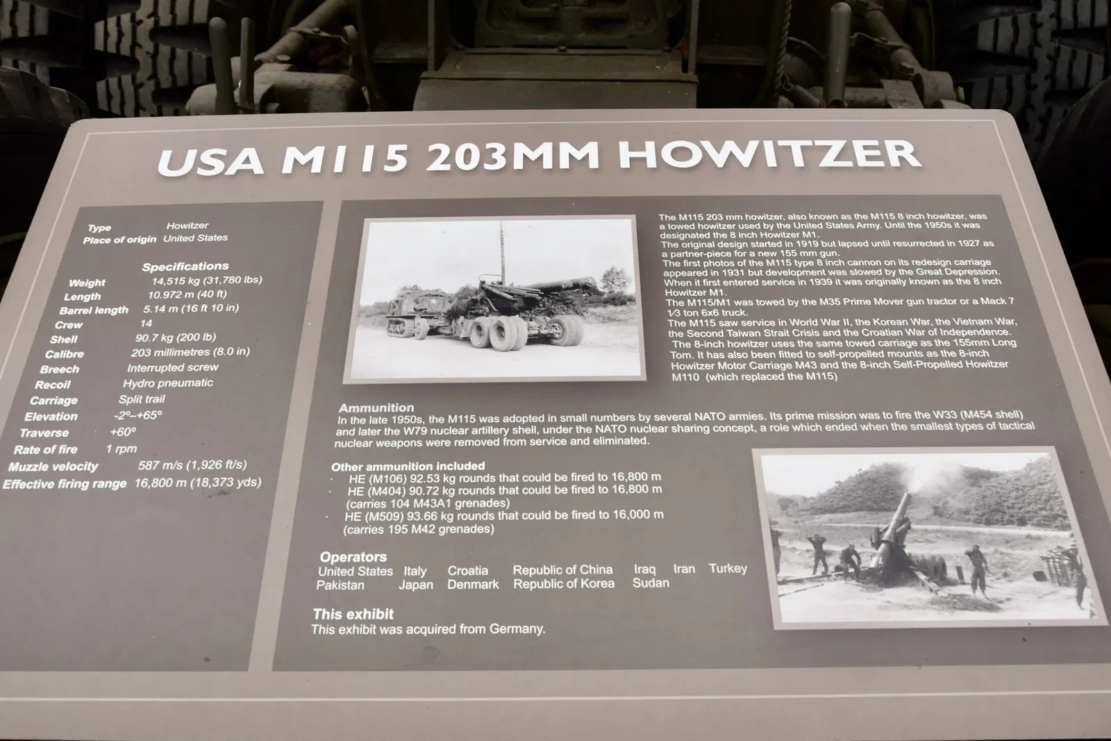 The Australian Armour & Artillery Museum