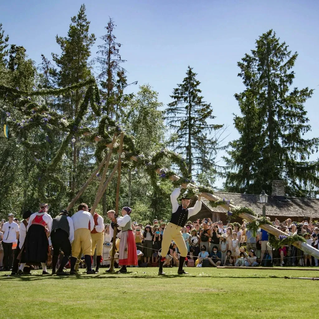 Midsummer at Skansen