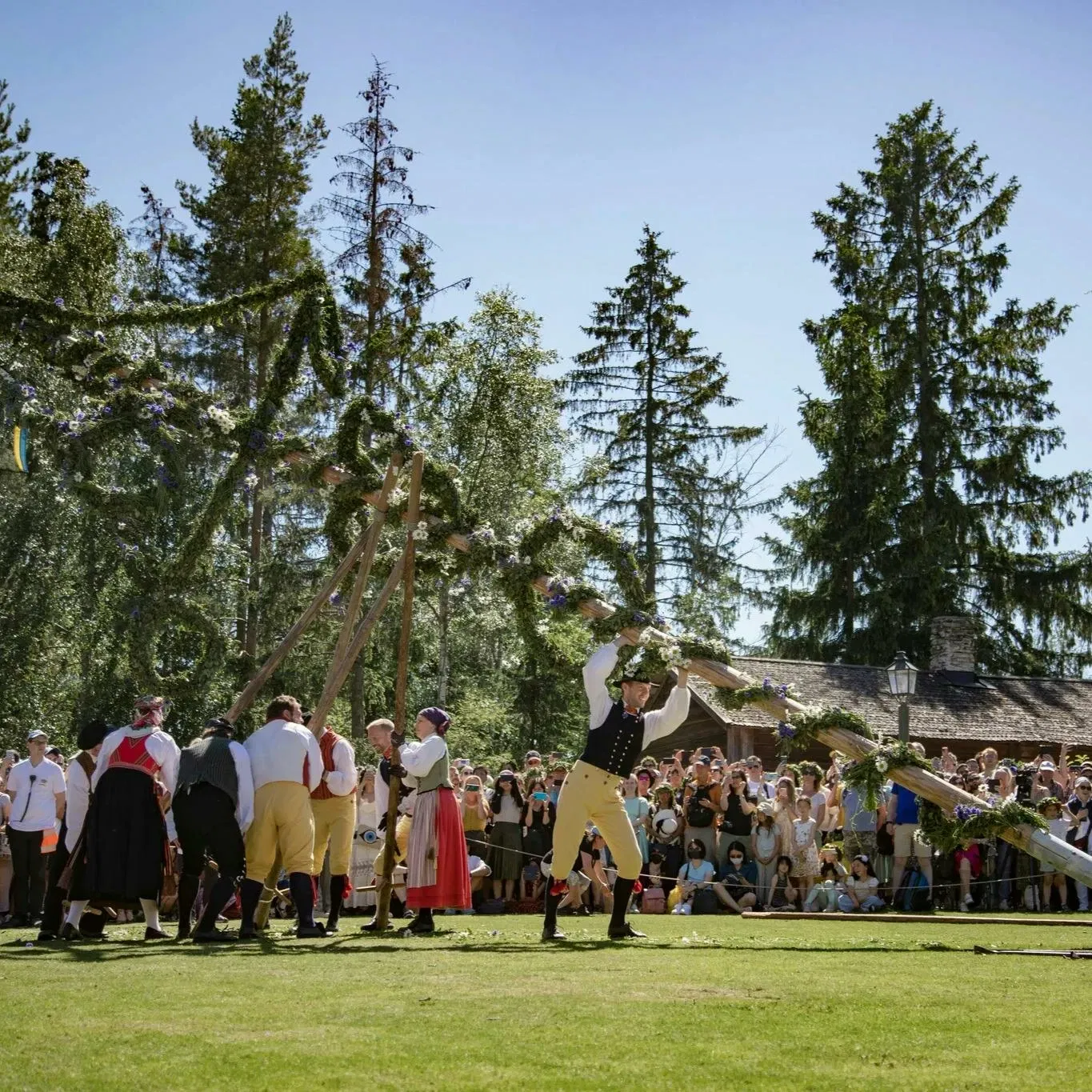 Mittsommer in Skansen