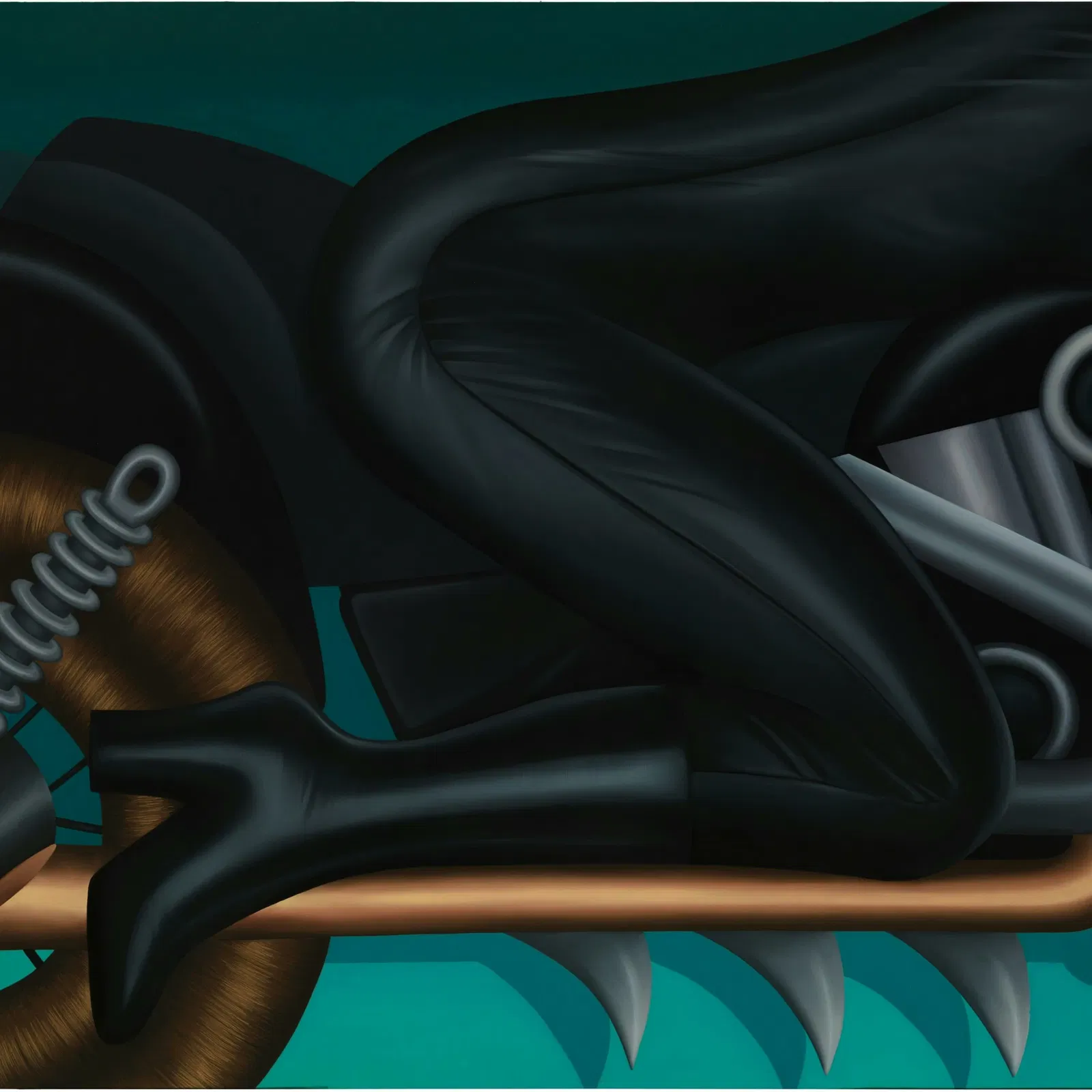 Abstieg über die Treppe