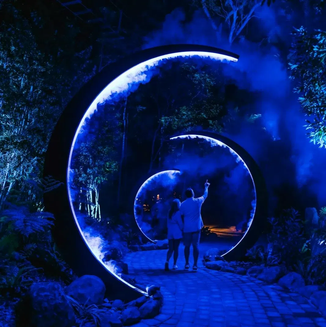 Astra Lumina bij Currumbin Wildlife Sanctuary