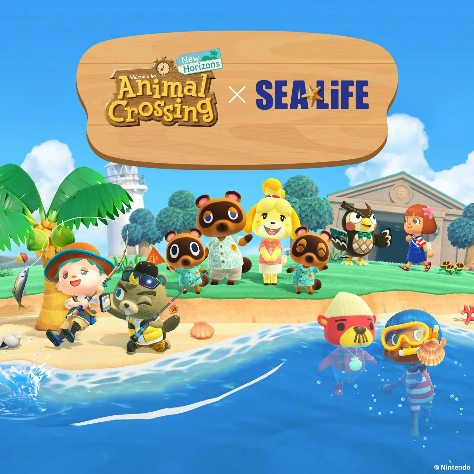 Animal Crossing: New Horizons at SEA LIFE Kelly Tarlton's