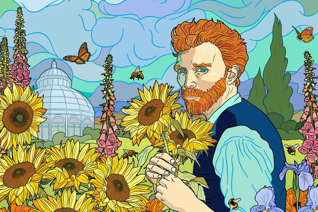 Las flores de Van Gogh