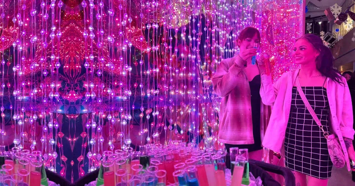 Funke nach Einbruch der Dunkelheit