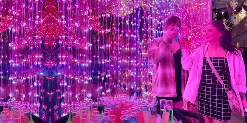 Funke nach Einbruch der Dunkelheit