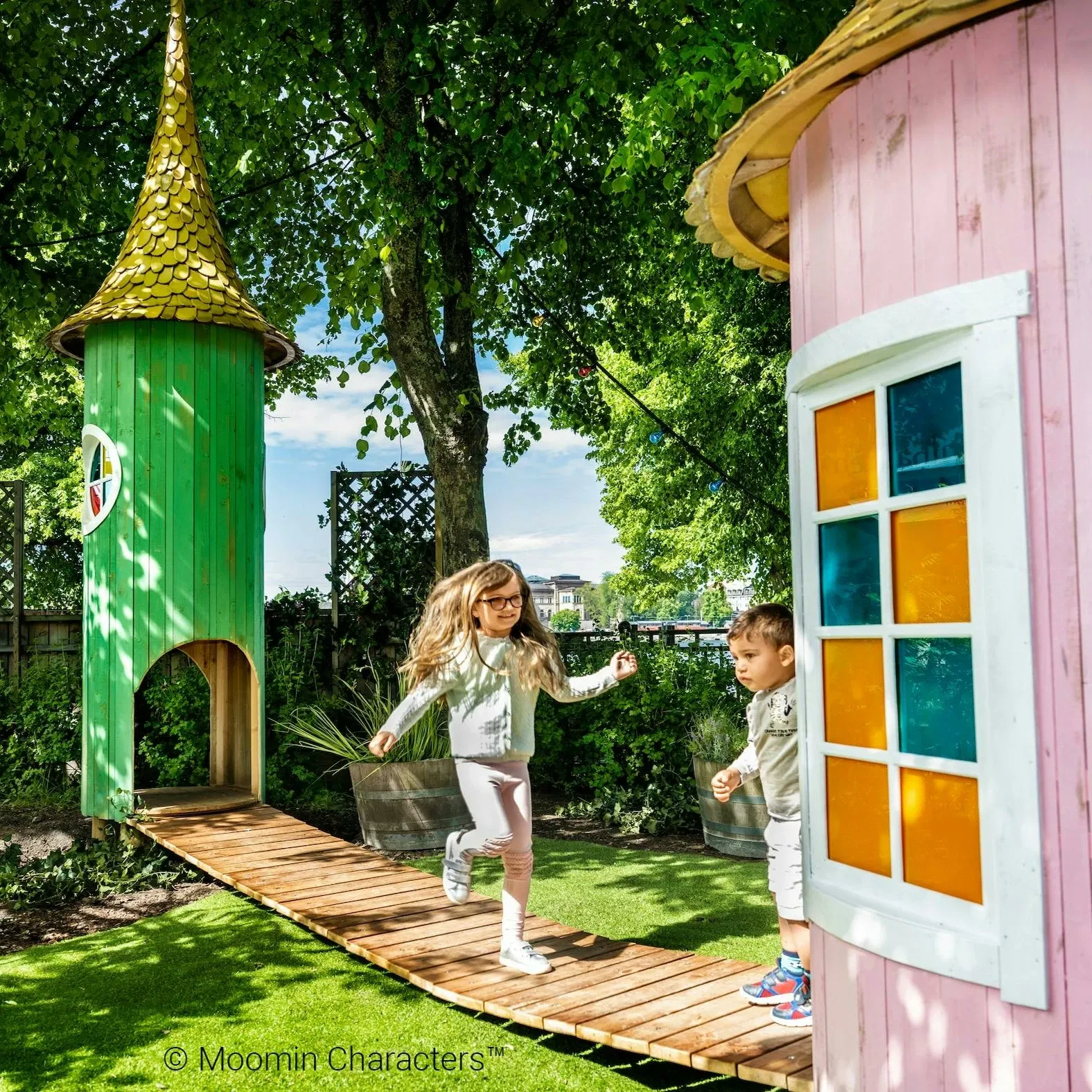 Moominvalley à l'aire de jeux en plein air de Junibacken