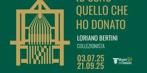 Loriano Bertini: Verzamelaar: Ik ben wat ik heb geschonken