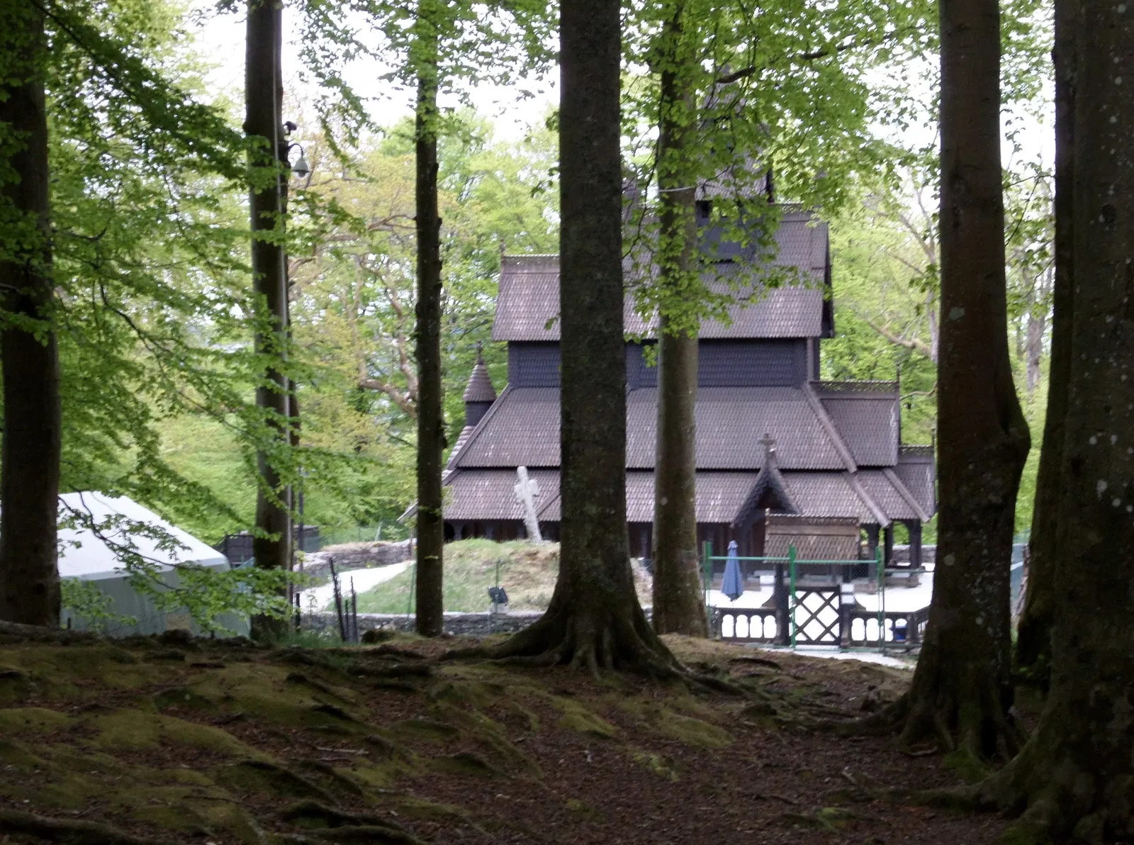 Stavkirke de Fantoft