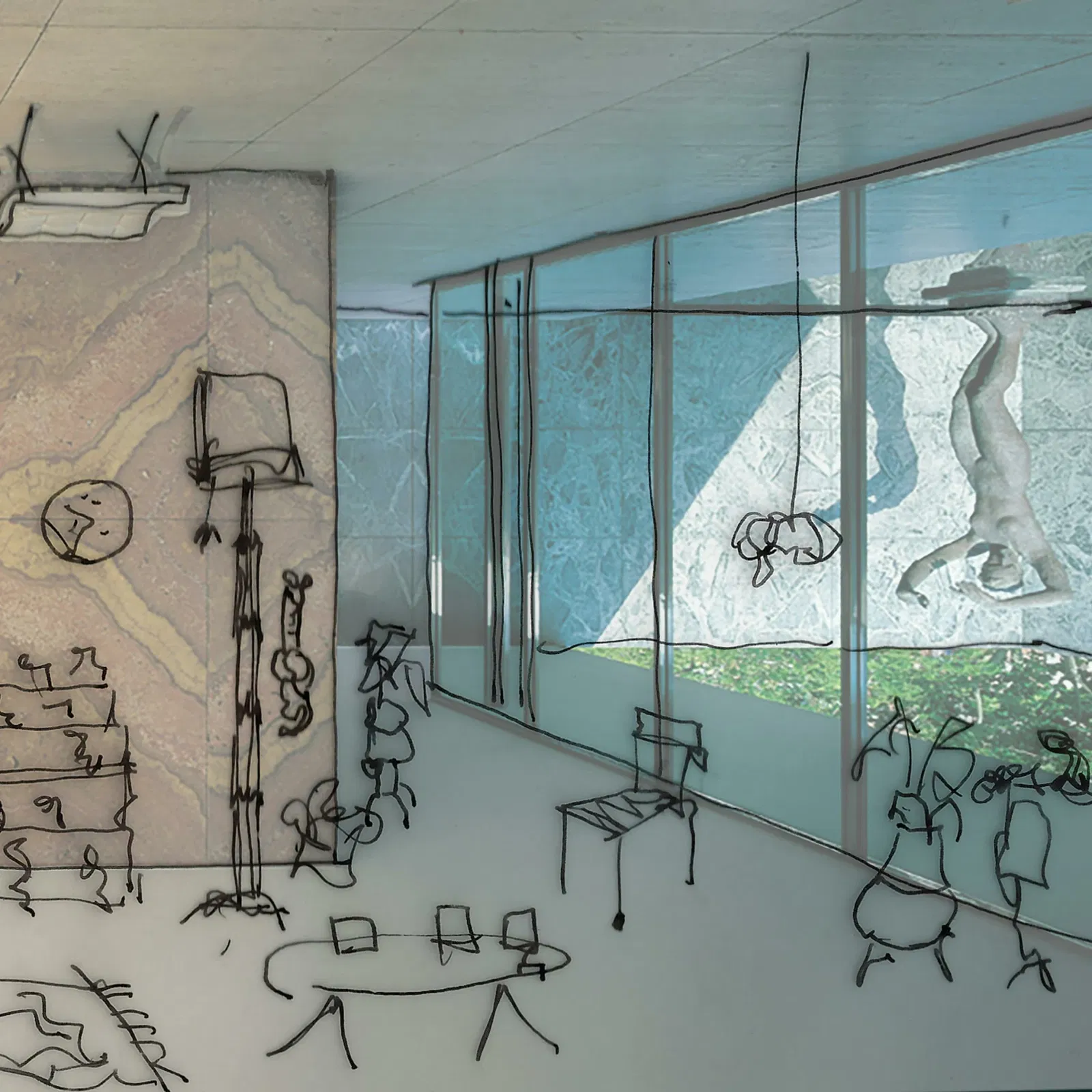 De peettante, Mies en de bezittingen van huiselijkheid