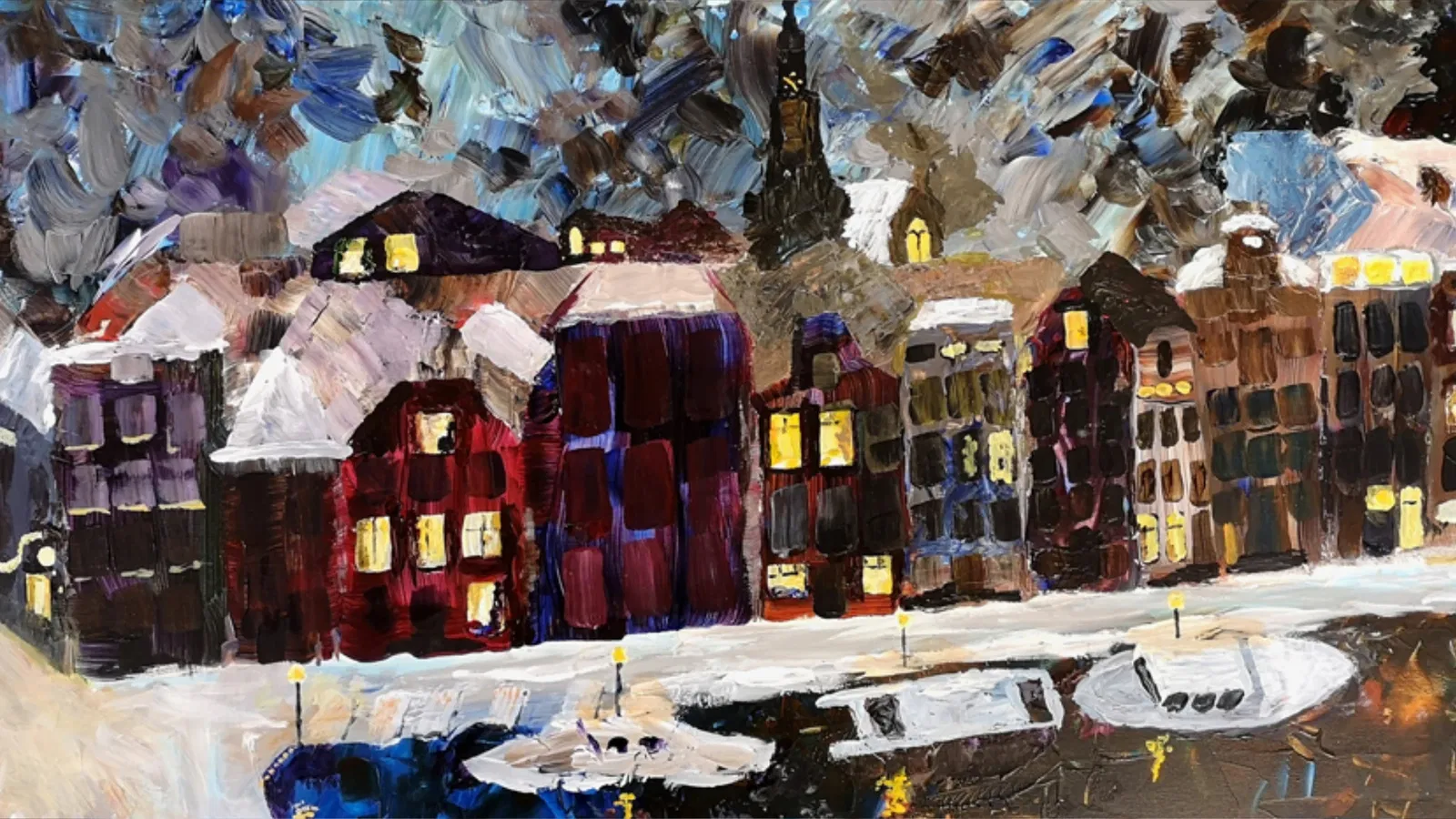 Annual exhibition of painting students at Koppelkerk