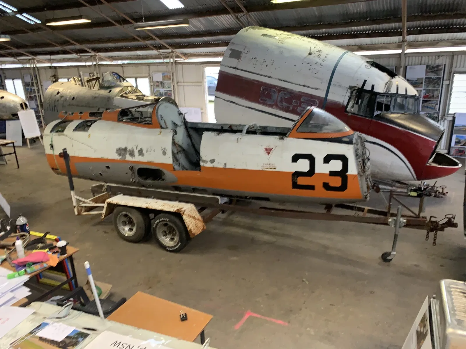 CNAPG Albury Australian Aviation Museums Display