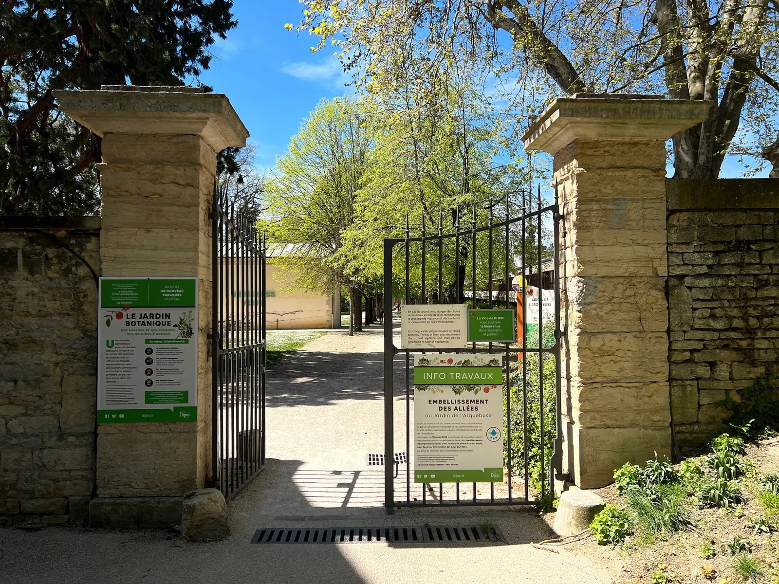 Jardín botánico de la Arquebuse