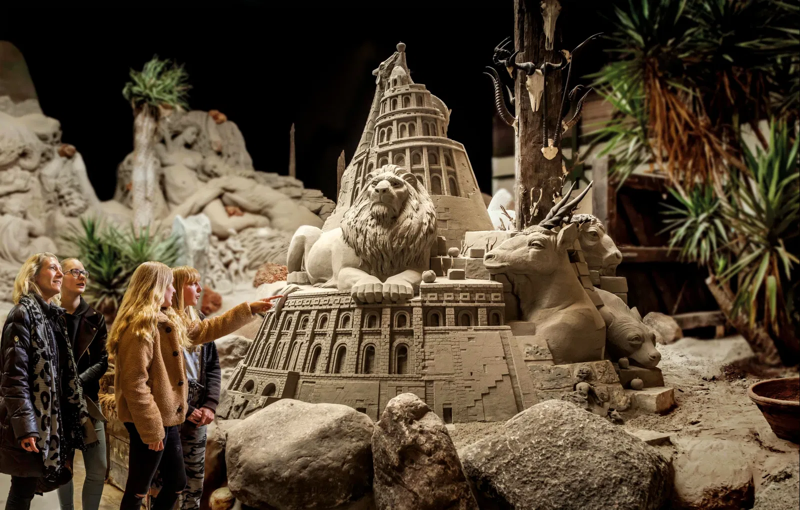 Sand sculpture stories