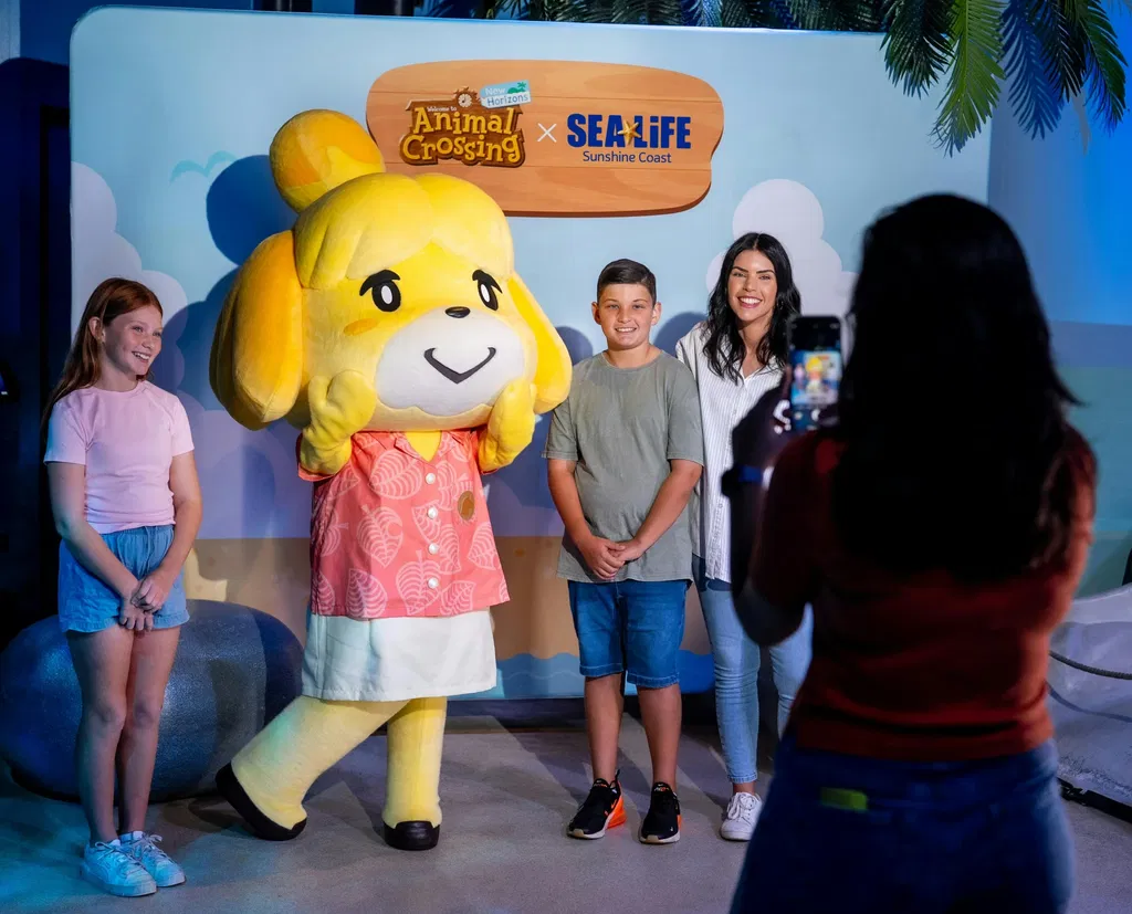 Animal Crossing: Nuovi Orizzonti al SEA LIFE Sunshine Coast