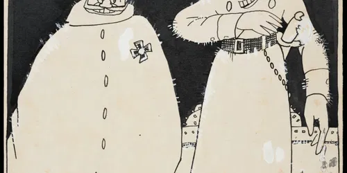 Dibujos del Museo Nacional: Chispas de la Guerra (1914-1918)