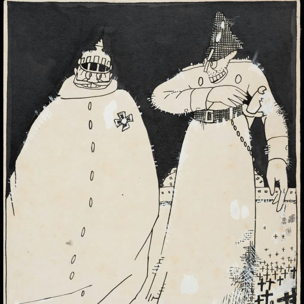 Drawings from the Museu Nacional: Sparks of the War (1914-1918)