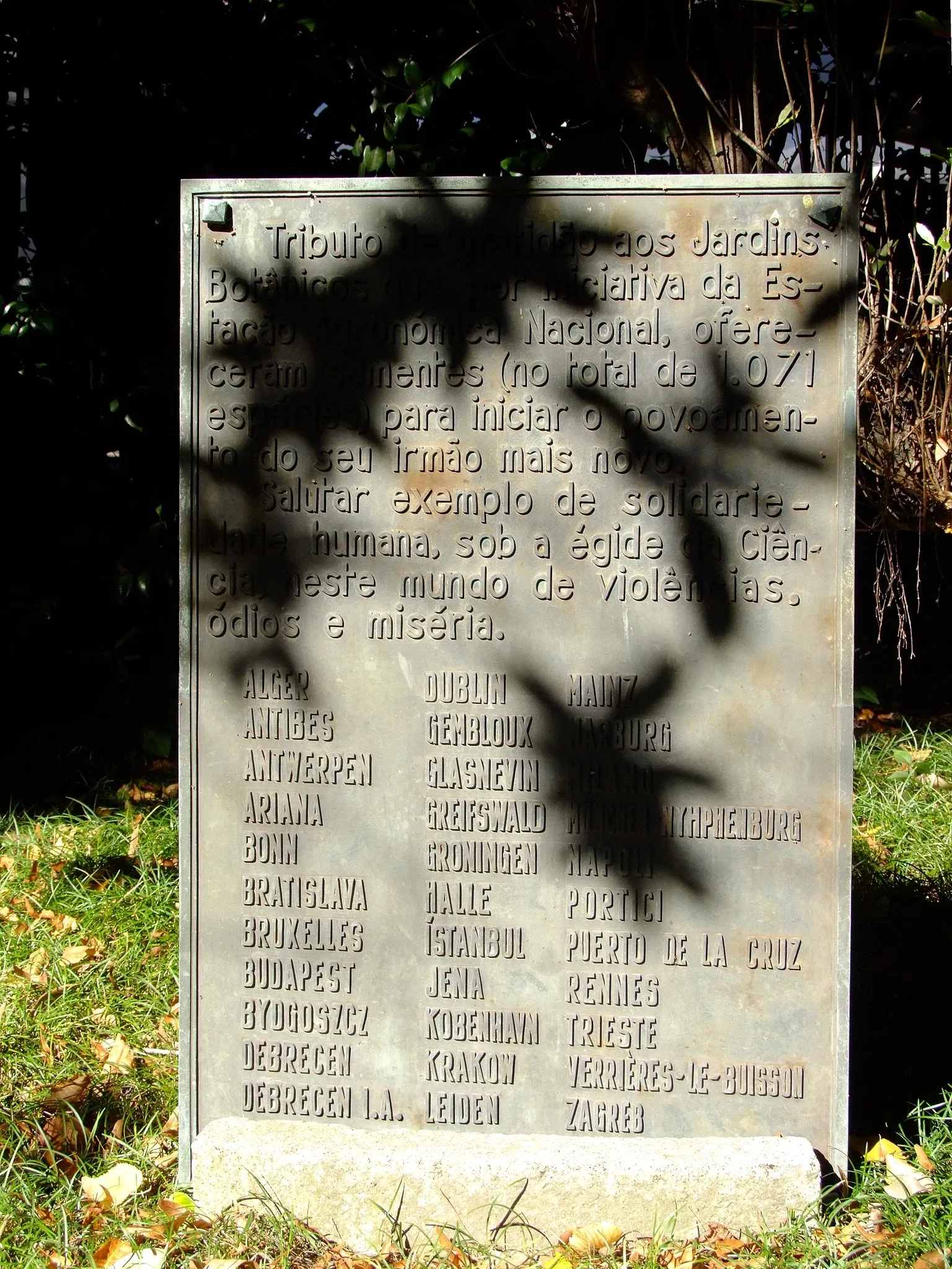 Porto Botanical Garden