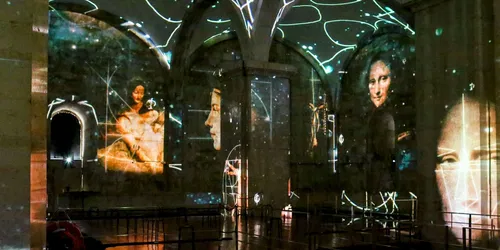 Le divin Michel-Ange et le génie de Vinci