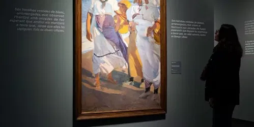 En el Mar de Sorolla con Manuel Vicent